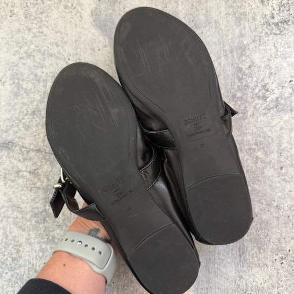 Schutz Calita Flat Sandal 7.5 - Picture 4 of 5